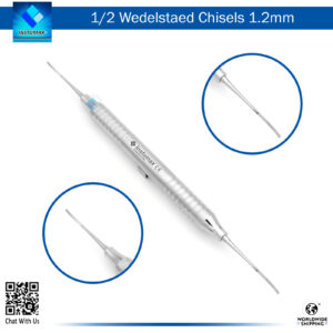 Wedelstaedt Chisel 1.2mm - Precision Bone Shaping Tool for Oral Surgery