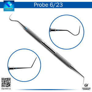 "Explorer Dental 6/23 Double Ended Tool – Precision Probe for Dental Diagnosis"