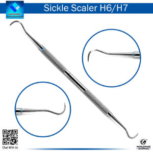 Sickle Scaler H6/H7 for precision plaque and tartar removal