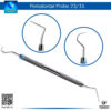 "Explorer 23/15 Dental Double Ended Tool – Dual Function for Cavity and Plaque Detection"