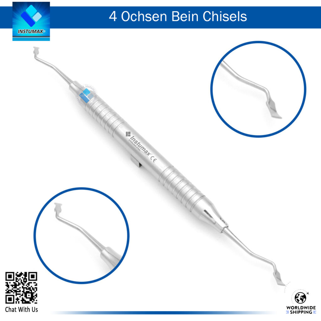 Ochsenbein Chisel No. 4 - Precision Bone Shaping and Contouring for Oral Surgery Ochsenbein Chisel No. 4 - Surgical Tool for Bone Shaping and Removal