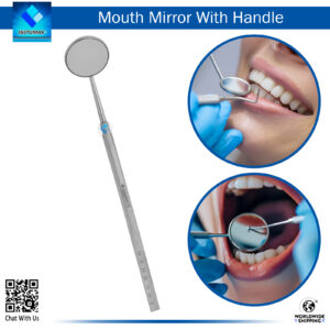 Mouth Mirror Handle with Scale for Precise Dental Examinations