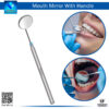 "Mouth Mirror Handle with Hollow Handle Light Weight - Durable and Comfortable Dental Tool