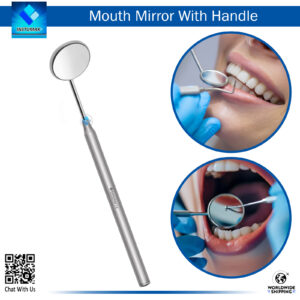 "Mouth Mirror Handle with Hollow Handle Light Weight - Durable and Comfortable Dental Tool