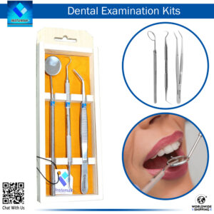 "Basic Examination Kit with Wooden Box by INSTUMAX - Medical Diagnostic Instruments"
