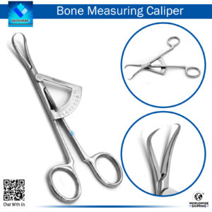 "Bone Measuring Caliper for accurate bone measurement in medical procedures"