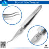 Buccal Tube Tweezers for Secure Placement in Orthodontic Procedures