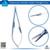 "Castroviejo Needle Holder Blue Color for Precision Surgical Needle Control"