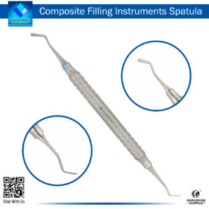 Flat Plastic Spatula Light Weight Handle – Precision Tool for Handling Composite and Filling Materials