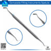 Flat Plastic Spatula Double End – Precision Tool for Shaping and Sculpting Composite Restorative Materials