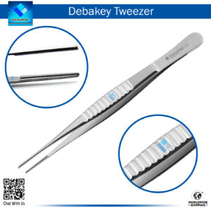 Debakey Tissue Tweezer for Precise Tissue Handling in Surgical Procedures