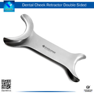 "Dental Cheek Retractor Double-Sided – Provides Clear Access to the Oral Cavity for Dental Procedures"