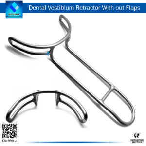 "Dental Vestibulum Retractor Without Flaps – For Effective Tissue Retraction and Clear Access"