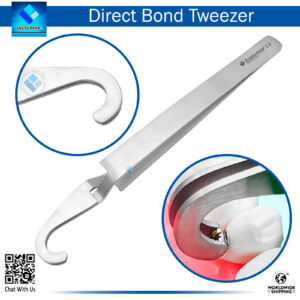 Direct Bond Bracket Tweezers for Precise Placement of Orthodontic Brackets