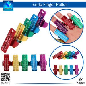 "Dental Endo Finger Rulers Span Measure Scale - Accurate Tool for Endodontic Root Canal Measurements"