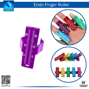 "Dental Endo Finger Rulers Span Measure Scale - Accurate Tool for Endodontic Root Canal Measurements"