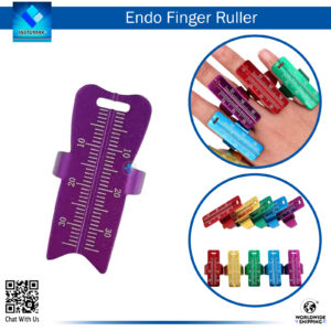 "Dental Endo Finger Rulers Span Measure Scale for accurate measurements in dental procedures."