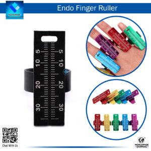 "Dental Endo Finger Rulers Span Measure Scale for accurate measurements in dental procedures."