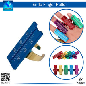 "Dental Endo Finger Rulers Span Measure Scale for accurate measurements in dental procedures."