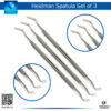 Heidemann Spatula Set 3 pcs – Precision Tools for Handling and Shaping Composite Materials