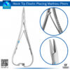 "Hook Tip Elastic Placing Mathieu Plier for Precision Surgical Needle Placement"