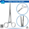"Kelly Forceps Straight for Surgical Clamping and Grasping"