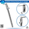 "Krekeler Sliding Caliper Round Gauge for precise measurements"