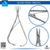 : "Mathieu Needle Holder Slim Tip for Precision Needle Grasping in Delicate Surgeries"