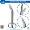 "Lister Bandage Scissors for safe and precise bandage cutting"