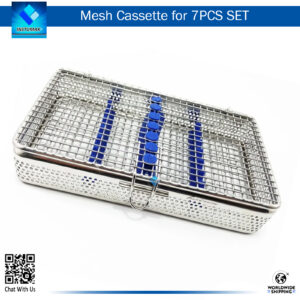 Mesh Cassette for 7PCS Scalers – Efficient Sterilization and Safe Storage for Dental Instruments