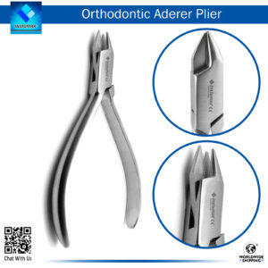 Aderer Three Jaw Dental Orthodontic Pliers - Precision dental tool for orthodontic adjustments