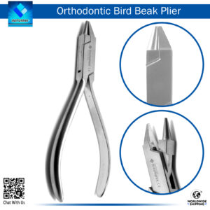"Bird Beak Plier Dental Orthodontic Tool for Precise Bending"