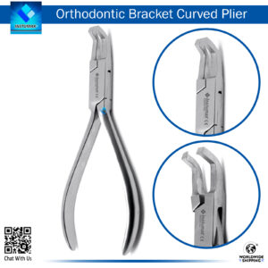 "Bracket Remover Plier Curved Dental Orthodontics Tool for Braces"