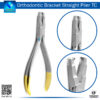 "Straight Bracket Remover with TC Tip for Precise Bracket Removal"