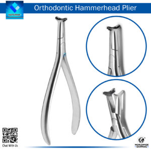 "Cinch Back Hammer Head Plier - Durable Tool for Precision in Dental and Mechanical Work"