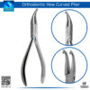 "HOW Curved Plier Dental Orthodontics - Precision Tool for Wire and Bracket Adjustments"