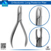 "Dental Orthodontic Long Posterior Plier - Precision Tool for Adjusting and Bending Orthodontic Wires"