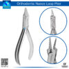"Nance Loop Forming Plier with Steps - Precision Tool for Forming Nance Loops in Orthodontic Treatments"