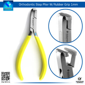 "1mm Step Pliers for Precise Orthodontic Wire Adjustments"