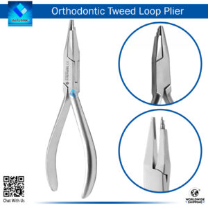 Tweed Loop Forming Pliers - Precision Tool for Forming Tweed Loops in Orthodontic Treatments"