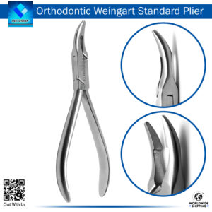 Orthodontic Weingart Utility Pliers for Archwire Insertion and Adjustment