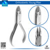 "Young Pliers Orthodontic Tool for Archwire Loop Formation"
