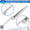 Paper Articulating Forceps Tweezers for Handling Paper and Delicate Materials in Medical and Craft Applications"