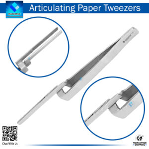 Paper Articulating Forceps Tweezers for Handling Paper and Delicate Materials in Medical and Craft Applications"