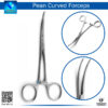 "Pean Curved Forceps for Precision Tissue Grasping and Clamping"