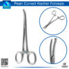 Pean Curved Kocher Forceps for Clamping and Grasping Tissues and Vessels"