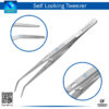 Self Lock Cotton Tweezer for Precise Handling of Cotton in Dental & Medical Procedures