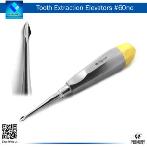 Tooth Extraction Elevators #60 – Precision Dental Tools for Tooth Removal"