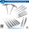 "Tooth Extraction Elevators Range – Comprehensive Set for Complex and Atraumatic Extractions"