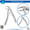 Tooth Forceps Fig 5 – Designed for Upper Molar Extraction